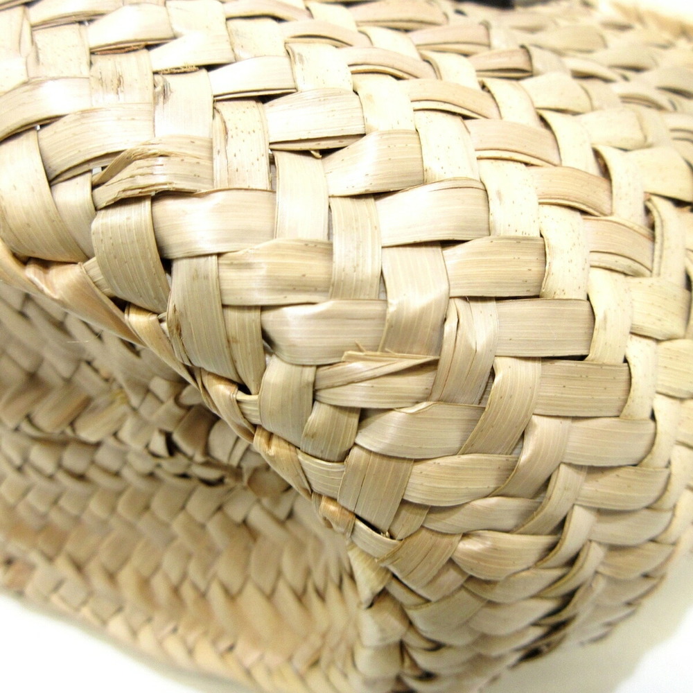 Loewe Basket Tote Palm Natural Bag Calfskin Tan Leaf Small - Picture 8 of 16
